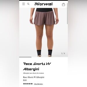 Nnormal Women’s Albergini running shorts.